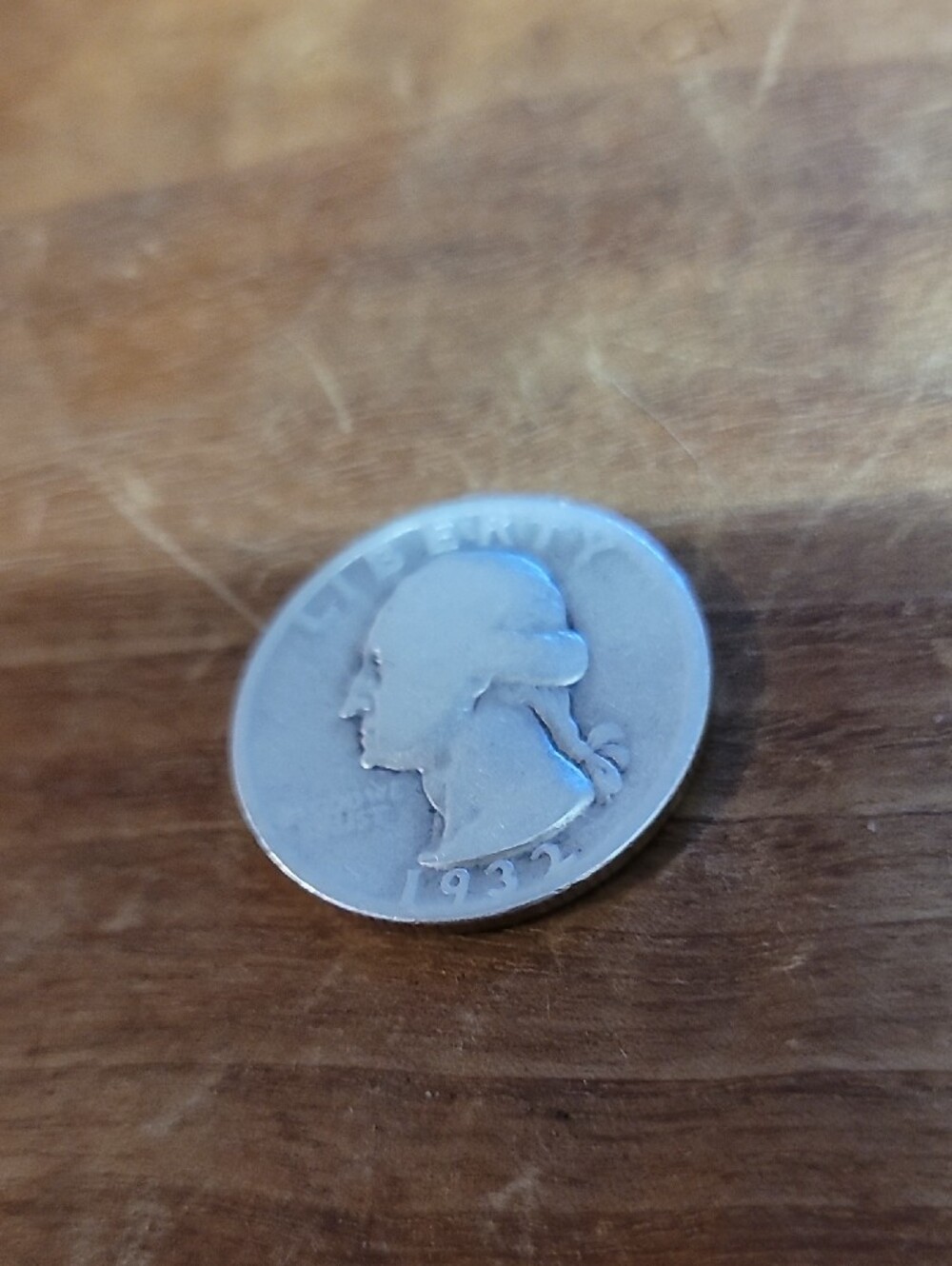 1932 Washington Quarter. 90% Silver - Picture 2 of 5
